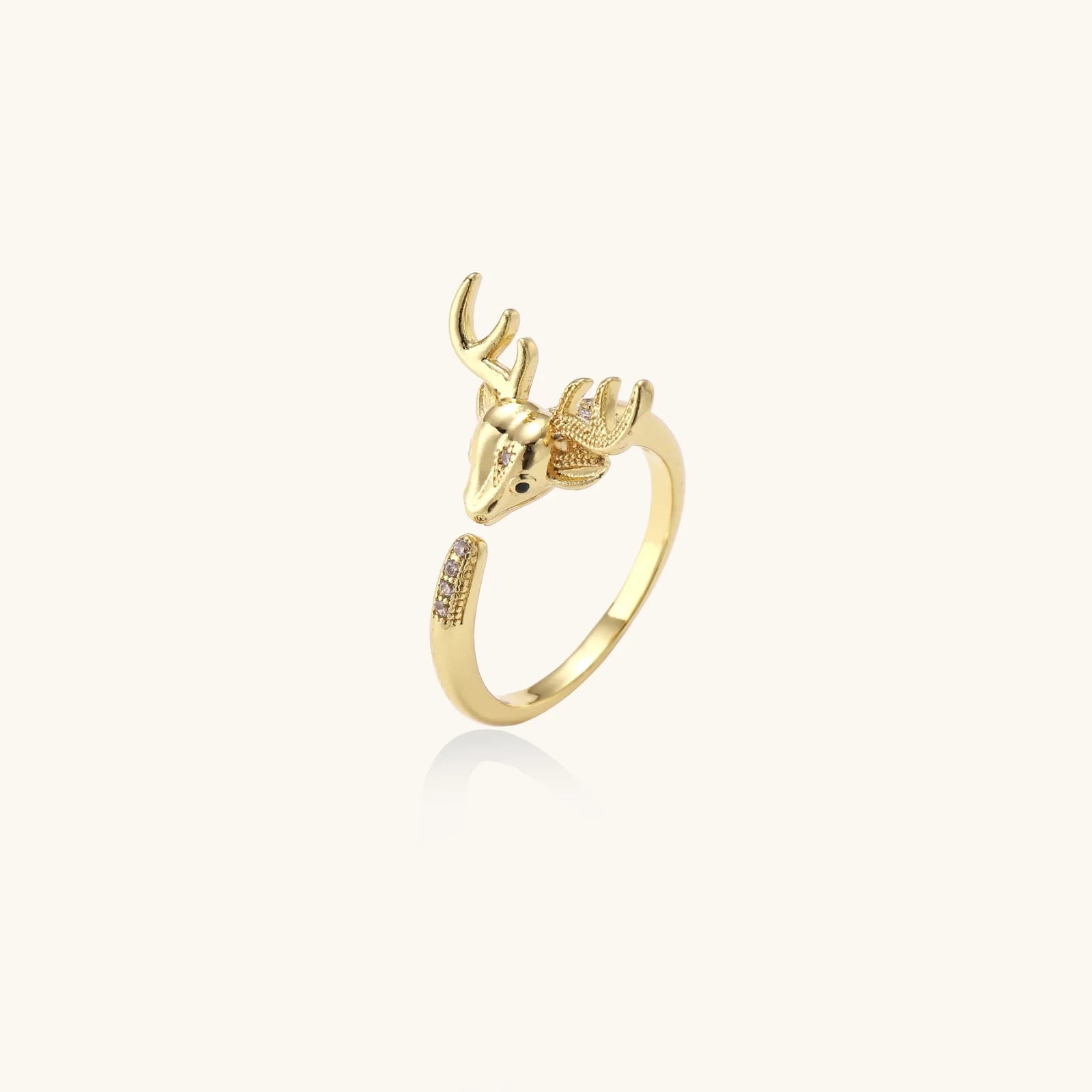 Enchanted Forest Deer Ring
