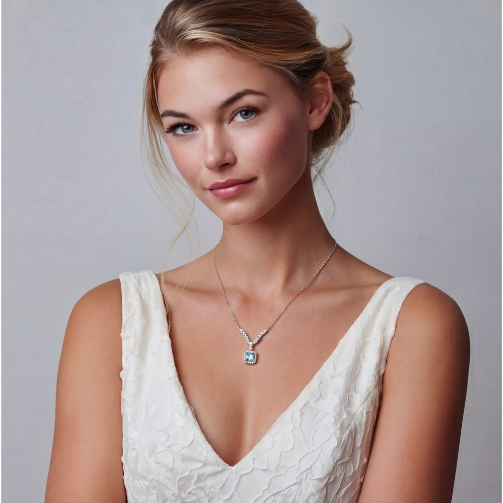 Celestial Arc Moissanit Halskæde