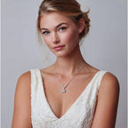 Celestial Arc Moissanit Halskæde