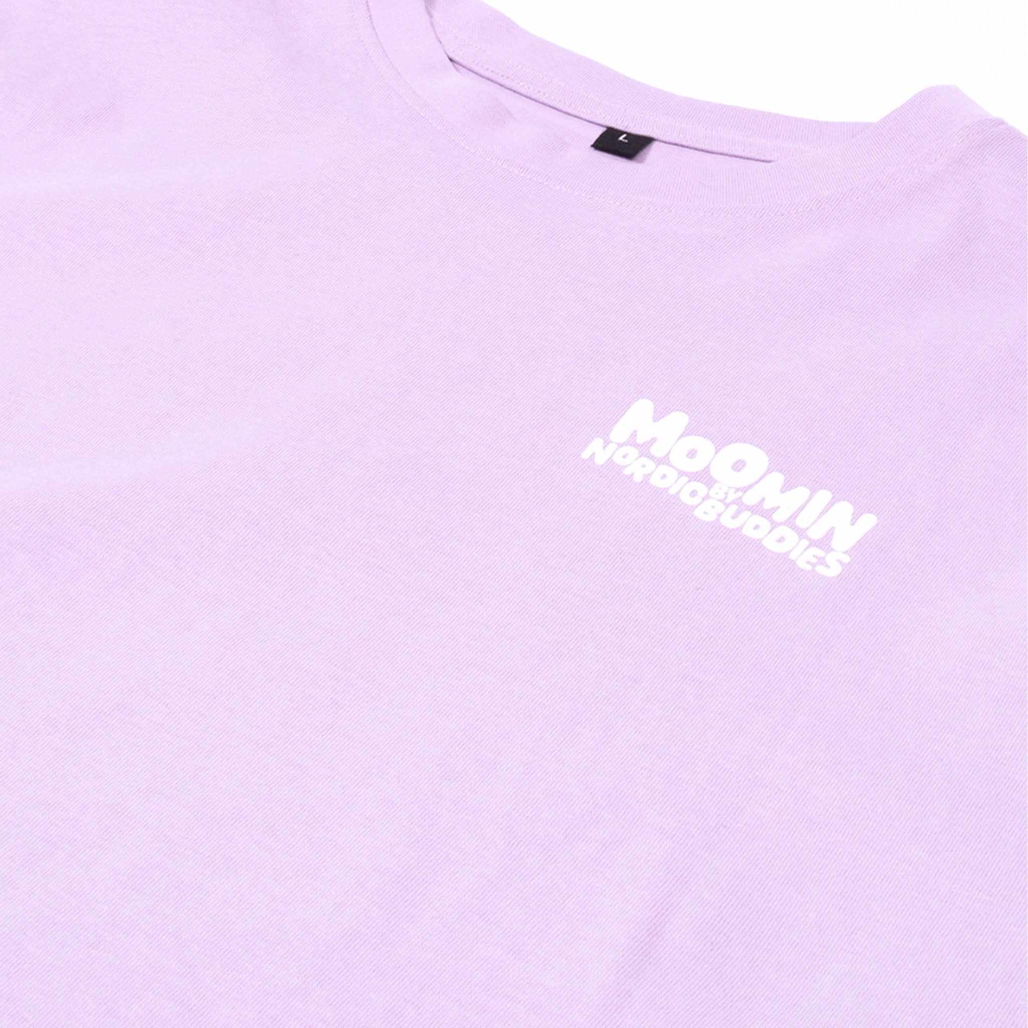 Moomin Heavy Unisex T-shirt - Lilac